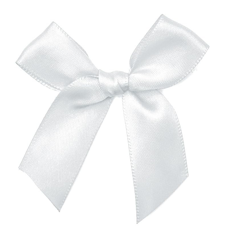 Pack of 200 Satin Ribbon Bows 7 cm Mini Bow