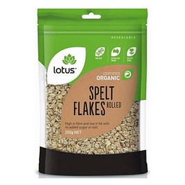 Lotus Organic Spelt Flakes 250g