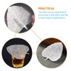 Housoutil 4PCS Stainless Steel Tea Infuser Pads, Leaf-Shaped Mesh Strainer