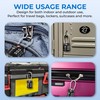 Double Dragon 1-Pack TSA Approved Suitcase Locks | Strong Shackle,