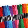 Embroidery Floss 16 Skeins 8.7 Yard Rainbow Colors Friendship Bracelet