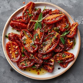 Sun Dried Organic Tomatoes Halves Cut by Pure Anatolia, Resealable Portion Control Packs, Non-GMO, Gluten-Free, Vegan, Unsulfured, Nutrient-Rich, No Preservatives, Pack of 12