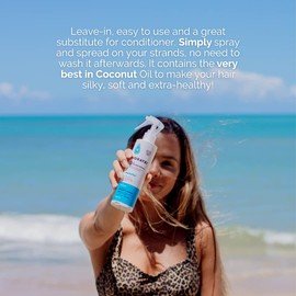 Brazilian Healthy Leave-In Conditioner Anti-Frizz Spray | Vegan Hair Treatment for All Hair Types | 24+ Hour Protection from UV, Heat, & Frizz | Reduces Breakage 8.4 Oz