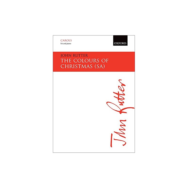 The Colours of Christmas: SA vocal score