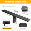 Hidden Countertop Support Bracket 20 Inch 2 Pack Heavy Duty