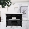 Miniature Wooden Piano Model Musical Instrument Model Musical Gifts Home