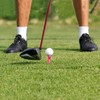 MAZEL Transparent Plastic Golf Tees for Increased Distance and Durability