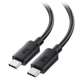 Cable Matters Cable de monitor USB C a USB C de 20 Gbps - 6 pies / 1.8m, soporta hasta [video de 8K a 30 Hz / video de 4K a 120 Hz, carga de 240 W, tr