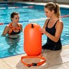 48x29cm Swimming Buoy - Adjustable Waist Belt High Visibility Swim