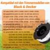 AF-100, A6481 Grass Trimmer Spool Compatible with Black + Decker,