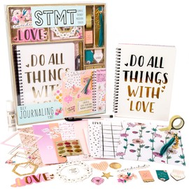 D.I.Y. Do All Things with Love Journaling Set, Stationery Set, Bullet Journal Kit, Journaling Kit, Journals for Teen Girls, DIY Journal Set for Girls Ages - 8+