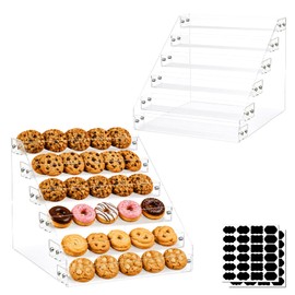 YESGIRL 6-Tier Acrylic Cookie Display Stand