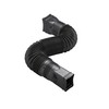 Amerimax Home Products 85015 Flex-A-Spout Downspout Extension, Black