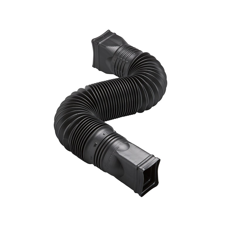 Amerimax Home Products 85015 Flex-A-Spout Downspout Extension, Black
