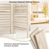 67" H 6 Panel Wood Room Divider