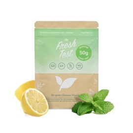 The Fresh Test The Fresh Test, 50-gram Powder Drink Mix | Additive-Free, Non-GMO, Organic Ingredients | Mint Lemonade