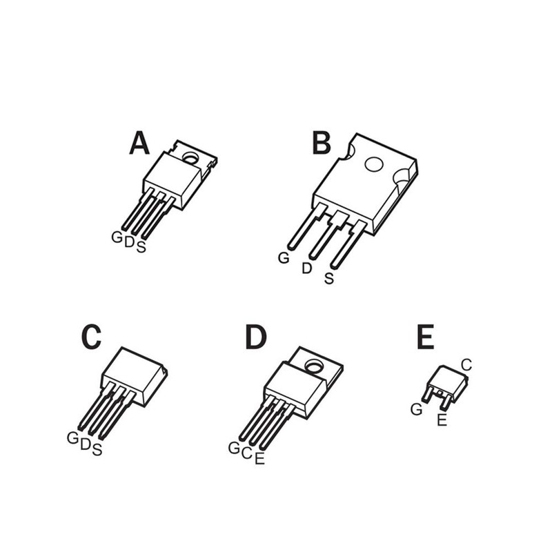 KEMO SET MOSFETS/IGBTS CA. 20 ST S106