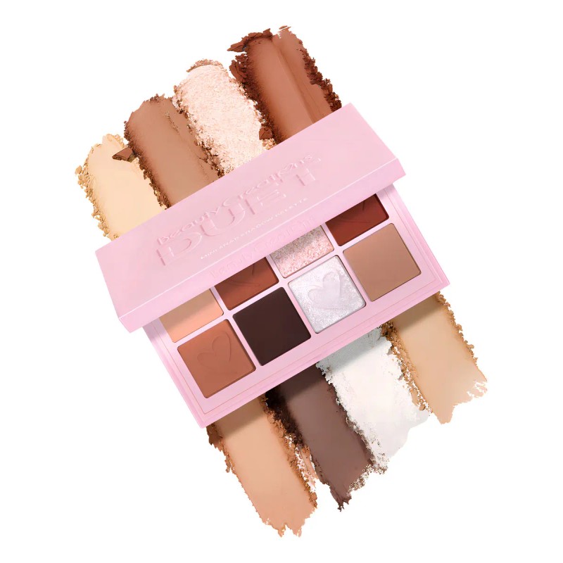 Paleta Duet Mini Snap De Beauty Creations Nude Neutrals
