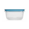 Utensilux Storage Containers, Easy Find Lids, Teal, 5 cup, Flex