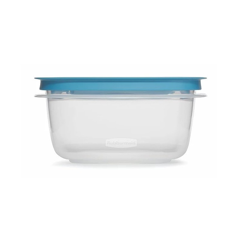 Utensilux Storage Containers, Easy Find Lids, Teal, 5 cup, Flex
