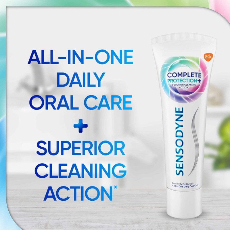 Sensodyne Zahnpasta Complete Protection (75 ml) - Packung mit 6