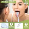 Lnncdsc Toothbrush for Sensitive Gums, Spiral conical Soft toothbrushes for