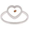 Heart Shaped Mustard Seed Ring for LDS and Christian Women