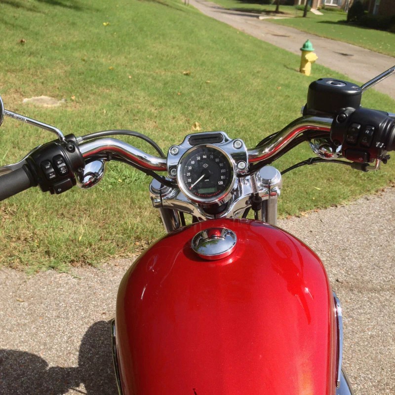 KEEPDSGN 7/8" Motorcycle Handlebars Tracker Drag Bar For Honda Rebel