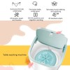 Ultrasonic Turbine Washing Machine Mini Turbo Portable Washing Machine for