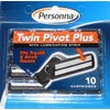 Personna Twin Pivot Plus Cartridges with Lubricating Strip for Atra