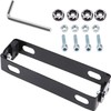 SAMCOS Motorcycle License Plate Bracket 180° Angle Adjustable Scooter Plate