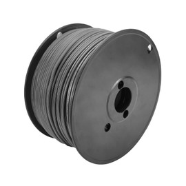 ZZicestar 18/2 SPT-1 Electrical Wire, Lamp Cord Wire Bulk,UL Listed Landscape Lighting Christmas Light Wire, 500FT (Black)