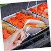 MAGICLULU Stainless Steel Ice Cube Tongs for Kitchen BBQ Grill
