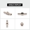 BARTOO 1/2” Fuel Line Fuel Pressure Barbed Push Lock T-Fitting
