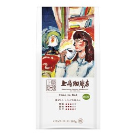 Ueshima Coffee Shop Time to Bed SAP, 4.9 oz (140 g), Coffee Powder, Decafe, Coffee Gift, New Year's Gift, Mother's Day, Father's Day