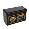 NERMAK 12V 7Ah (7.2Ah) Lithium LiFePO4 Deep Cycle Battery, 2000+