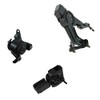 TRQ TRQ Engine Mount Set Compatible with 2005-2010 Scion tC