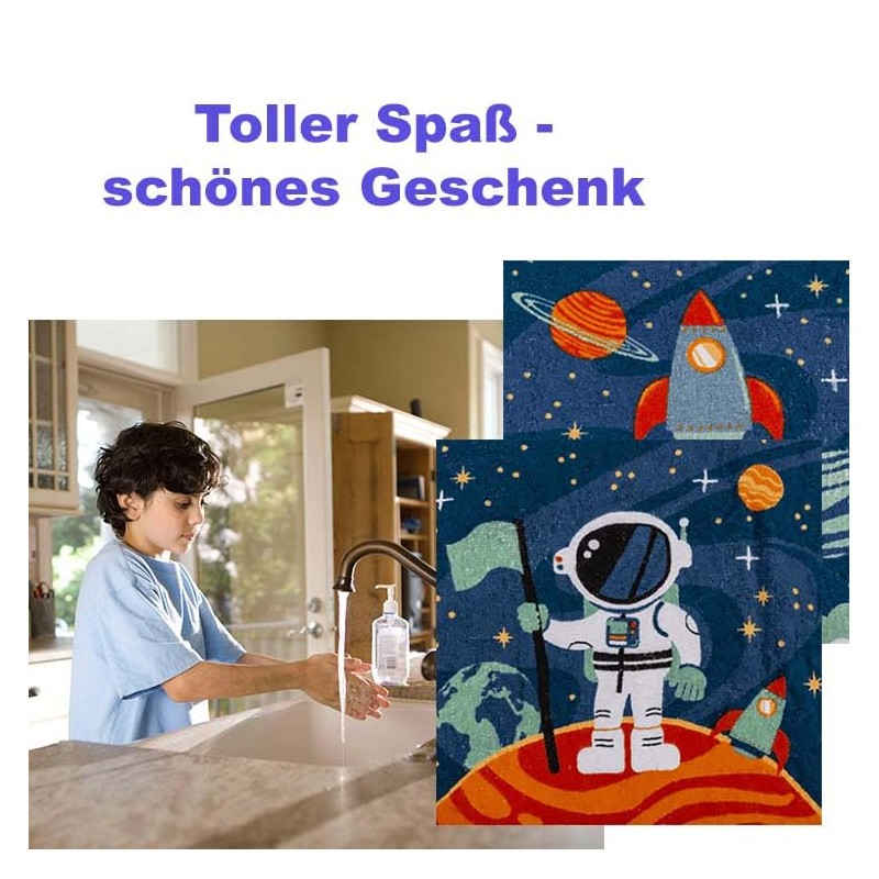 KAMACA Set of 4 Magic Towel Cotton Magic Towel for