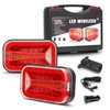 SUPAREE Wireless Magnetic Trailer Tail Lights Kit, LED Rechargeable Tow