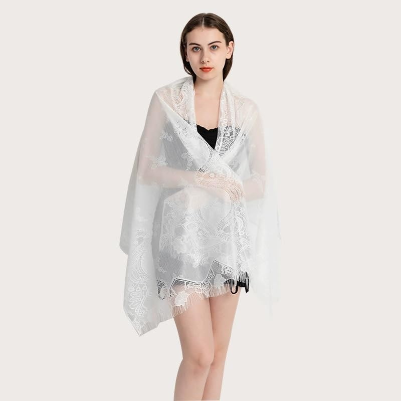 3MDGHD Women's Stole, Shawl, Large, Wedding, Party, Air Conditioning, Cold
