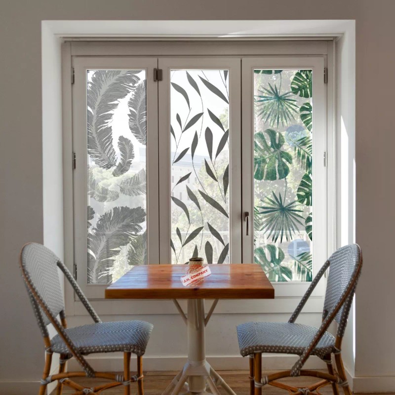 J.H. Company Tapiz Vinil Adherible Ventanas 2m X 45 Cm