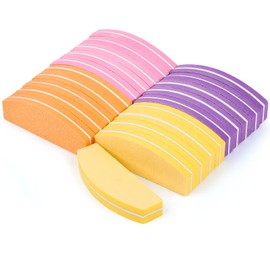 Encuryna Pack of 20 Nail Files, Buffer for Nails, 100/180 Grit Nail Files for Gel Nails, Natural Nails, Buffer for Gel Nails for Grinding Acrylic Nails or Natural Gel Nails