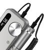 2 In 1 Electric Nail Grinder Portable Rechargeable Professional Wireless