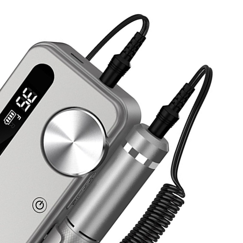 2 In 1 Electric Nail Grinder Portable Rechargeable Professional Wireless