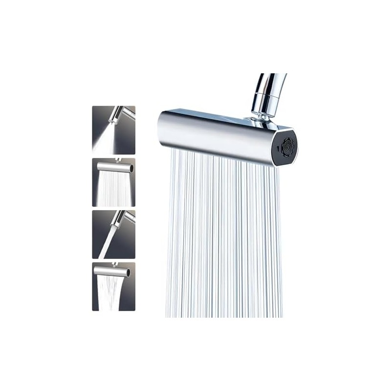 Aireador de Fregadero, 360 Giratorio Grifo Extensor 4 Modos
