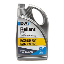 D-A LUBRICANT COMPANY 52264, Full Synthetic Engine Oil SAE 5W-40, 1 Gallon (4 Pack)