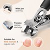 Nail Clipper Set for Thick Nails – Stainless Steel Wide