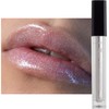 Mynena Clear with Silver White Metallic Lip Topper | High-Shine,