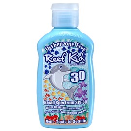 Tropical Seas Reef Babies Sunscreen Lotion, Water Resistant, Oxybenzone Free, SPF 30 (4oz)