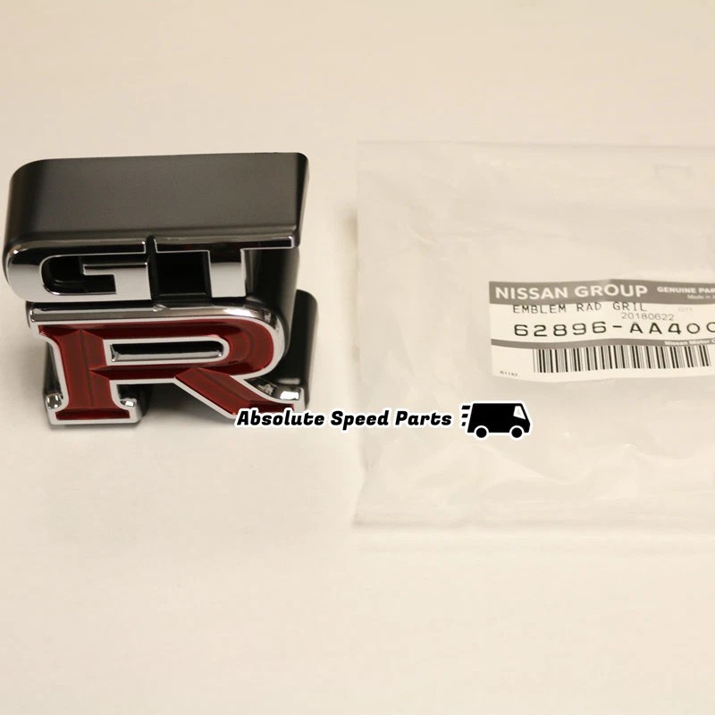 Nissan GENUINE Nissan R34 GT-R Front Emblem OEM Badge 62896-AA400